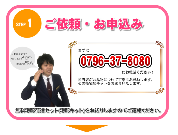STEP1　ご依頼・お申込み